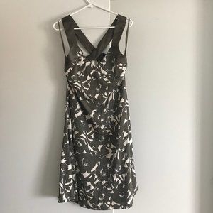 Banana Republic Silk/Cotton Dress Tall